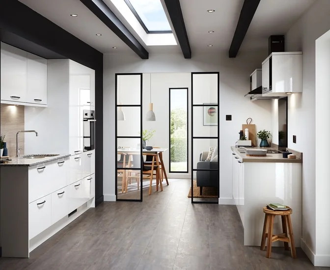 Gloss White Kitchen